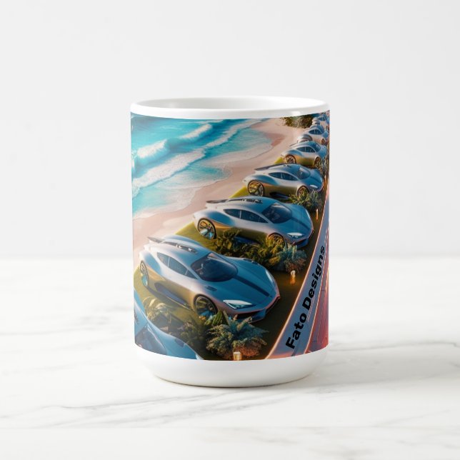 Caneca De Café Luxury Cars Mug (Centro)