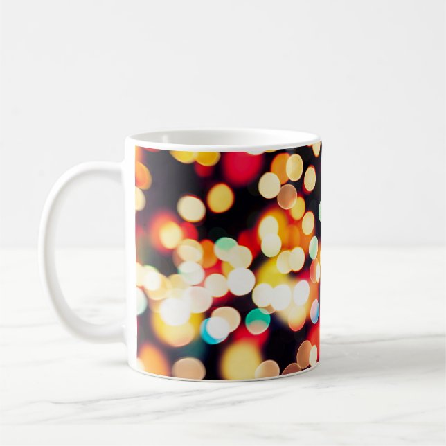 Caneca De Café Luz abstrato: plano de fundo de textura simples (Esquerda)