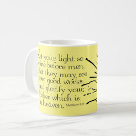 Caneca De Café Luz brilhe