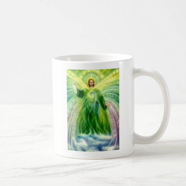 Caneca De Café Luz cura de Raphael do arcanjo (Direita)