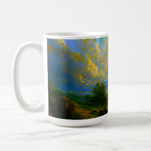 Caneca De Café Luz da Floresta Mística