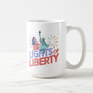 Caneca De Café Luz da liberdade