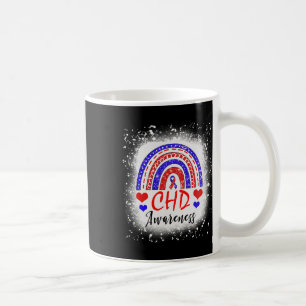 Caneca De Café Luz de Consciência do Defeito Cardíaco Congênito d