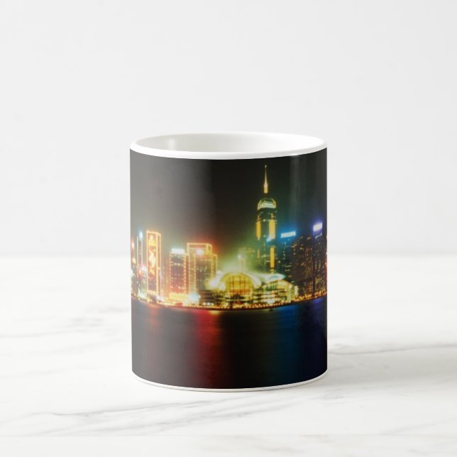 Caneca De Café Luz de Natal em Hong Kong (Centro)