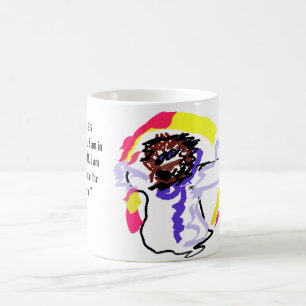 Caneca De Café luz do mundo Jesus