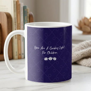 Caneca De Café Luz Orientadora para Crianças - Herói dos Pais Fos