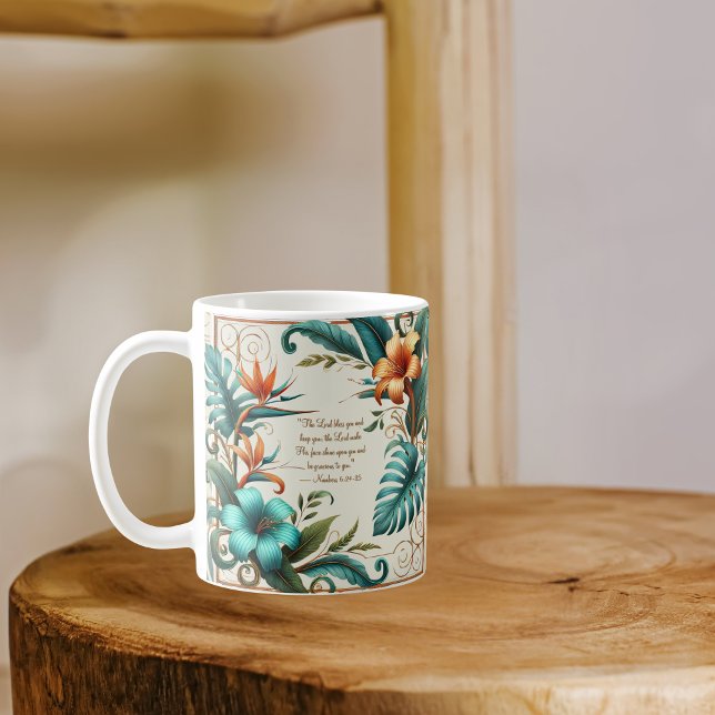Caneca De Café Luz Tropical Bessando Mug (Criador carregado)