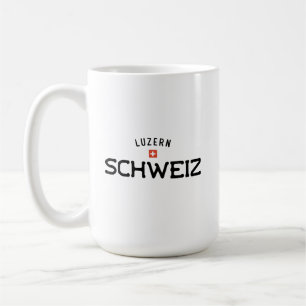 Caneca De Café Luzern Schweiz (Suiça de Luzerna)