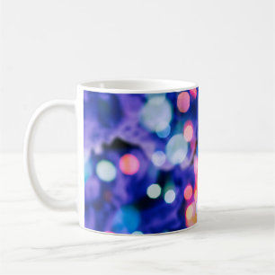 Caneca De Café luzes brilhantes luminosas brilhantes fundo:desfoc