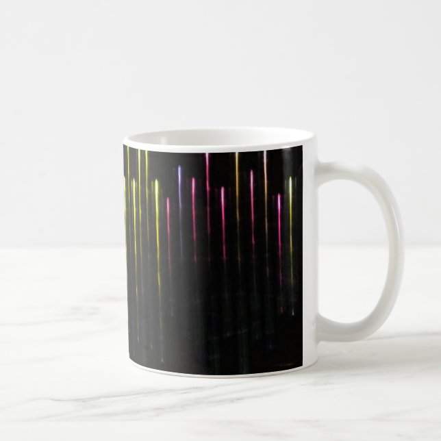 Caneca De Café Luzes coloridas (Direita)