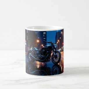 Caneca De Café Luzes da Cidade Moto