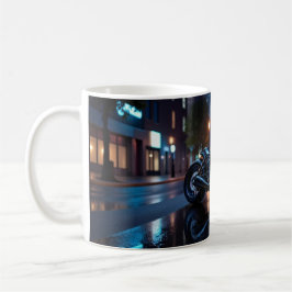 Caneca De Café Luzes da Cidade Moto