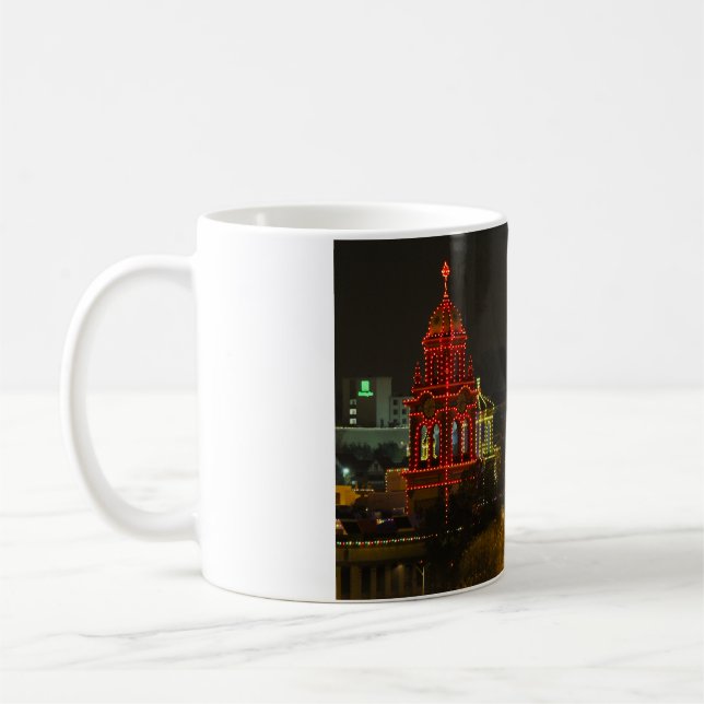 Caneca De Café Luzes da plaza de Kansas City (Esquerda)