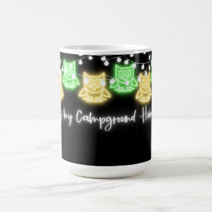 Caneca de Café Luzes de Camping