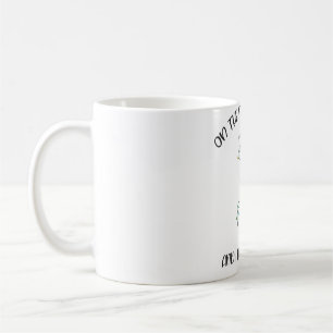 Caneca De Café Luzes De Gato Engraçadas Na Lista Maldita Ch