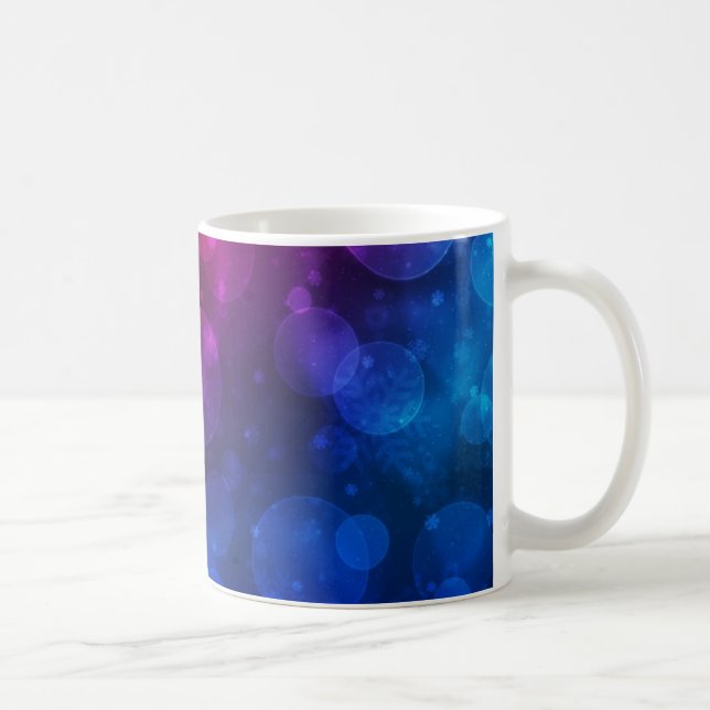 Caneca De Café Luzes de Natal (Direita)