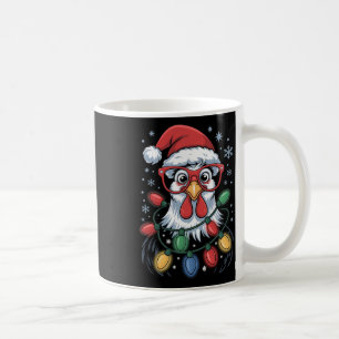Caneca De Café Luzes de Natal de árvore de Natal engraçadas de ga