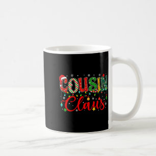 Caneca De Café Luzes de Natal do Primo Claus Família de Pijama Co