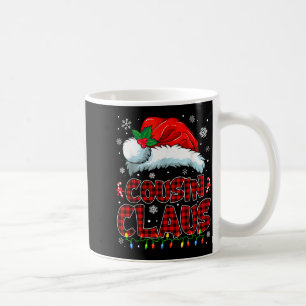 Caneca De Café Luzes de Natal do Primo Claus Família de Pijama Gr