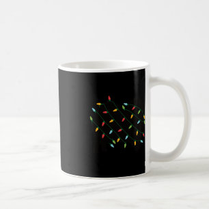 Caneca De Café Luzes de Natal Presente Justo Pomeraniano para Cão