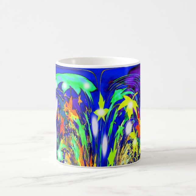 Caneca De Café Luzes de outono (Centro)