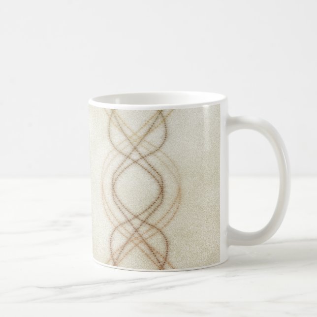 Caneca De Café Luzes Dourados (Direita)