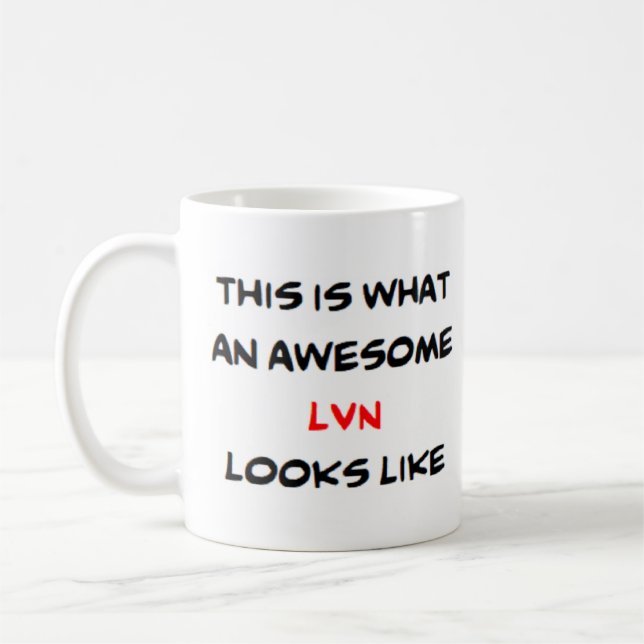 Caneca De Café lvn, incrível (Esquerda)