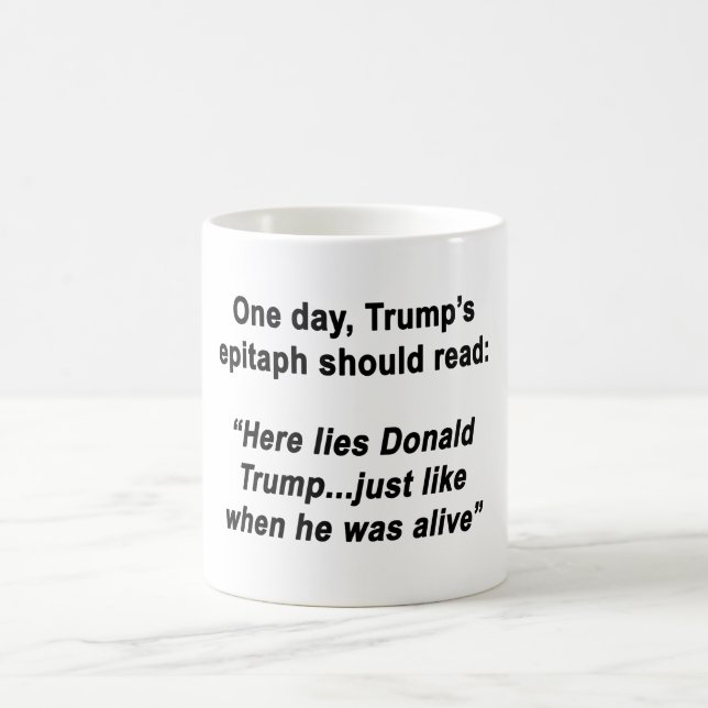 Caneca De Café Lying Trump (Centro)