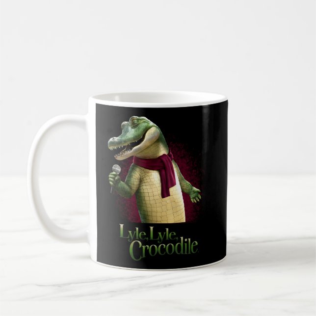 Caneca De Café Lyle Lyle Crocodile Movie Singing Lyle (Esquerda)
