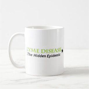 Caneca De Café lyme a epidemia escondida, lyme a epidemia