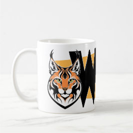 Caneca De Café Lynx - Wild. Cuidado. Observando