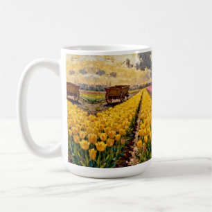 Caneca De Café “Lysbeth na Luz Âmbar” - Uma Paisagem Holandesa