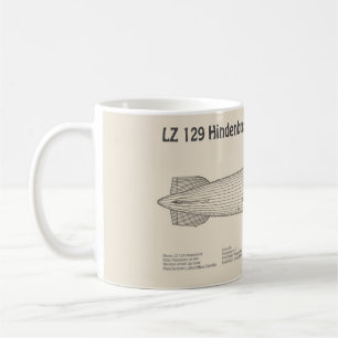 Caneca De Café LZ 129 Hindenburg - Planos de projeto de aeróstato
