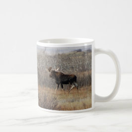 Caneca De Café M8 Touro Moose em Pincel de escrutínio