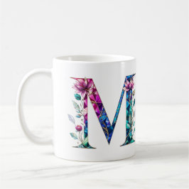 Caneca De Café M Café Mug - Design floral para doação
