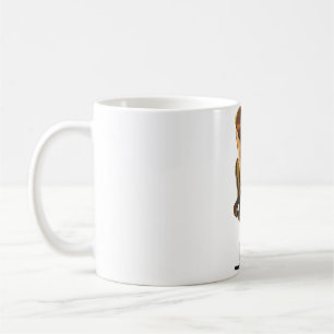Caneca De Café M é para macaco
