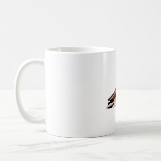 Caneca De Café M é para Mallard Duck (Esquerda)