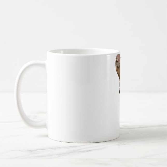 Caneca De Café M é para Marine Otter (Esquerda)