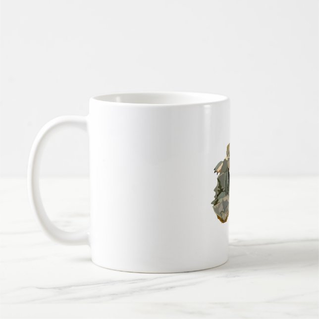 Caneca De Café M é para Mata Mata Turtle (Esquerda)