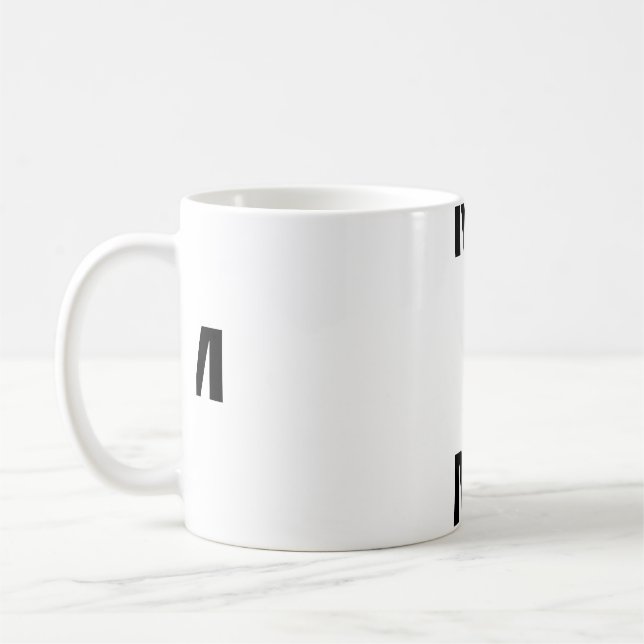 Caneca de Café M Monograma (Esquerda)