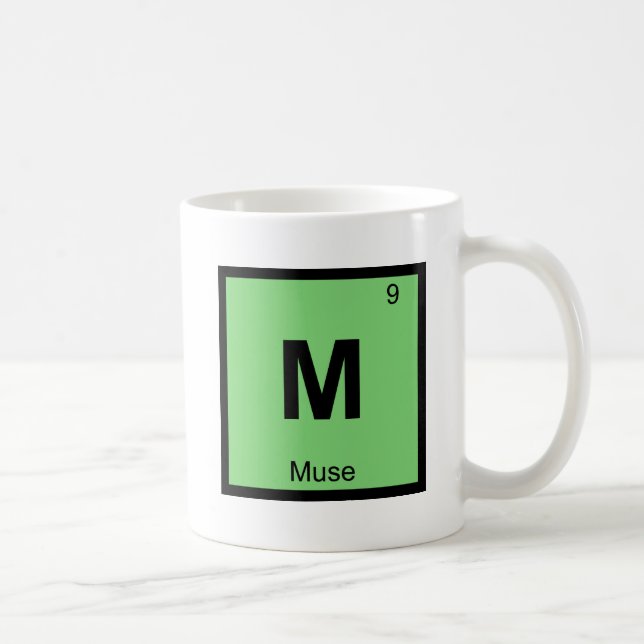 Caneca De Café M - Símbolo de Mesa Periódica de Química Grega de  (Direita)