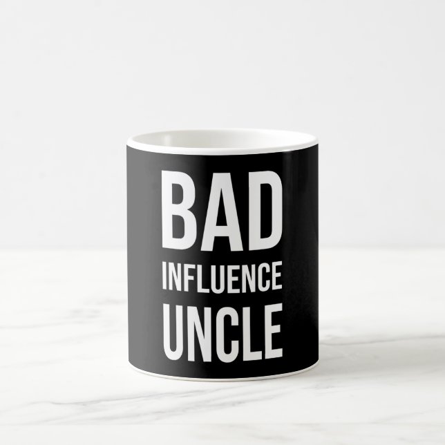 Caneca De Café Má Influência Tio (Centro)