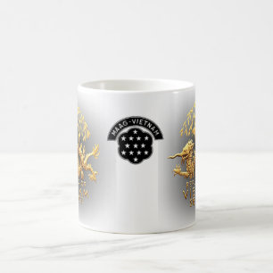 Caneca De Café MAAG e Vietnam Service Dragon