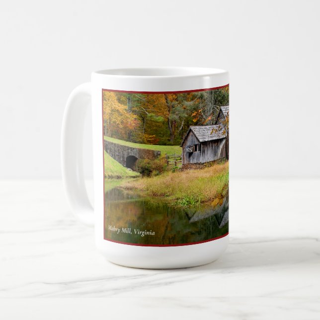 Caneca De Café Mabry Mill (Frente Esquerda)