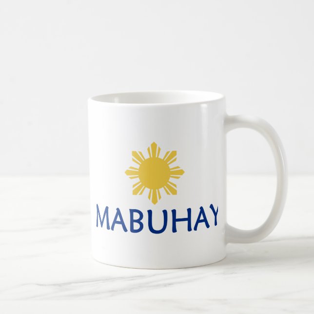 Caneca De Café Mabuhay (Direita)