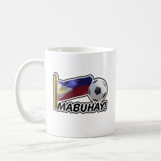 Caneca De Café Mabuhay! Grito de Futebol das Filipinas