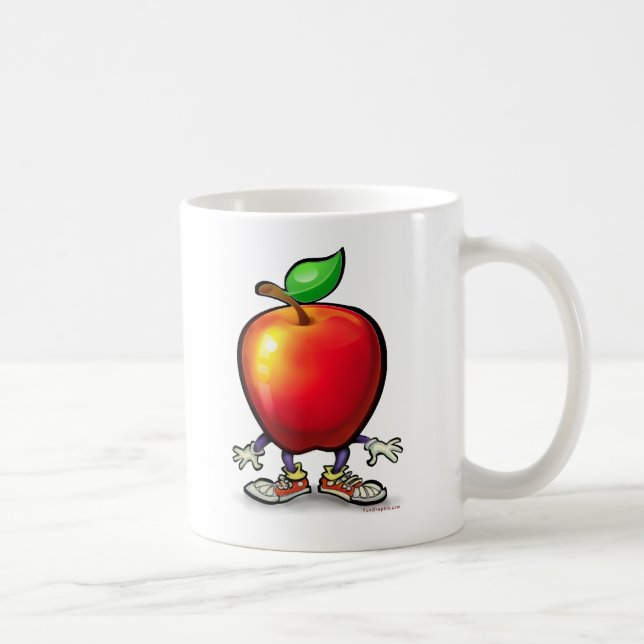Caneca De Café Maçã (Direita)