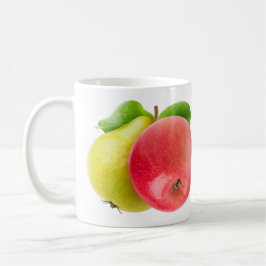 Caneca De Café Maçã e pera