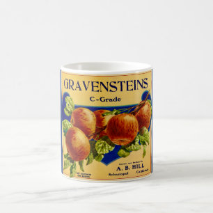 Caneca de Café Maçã Gravenstein