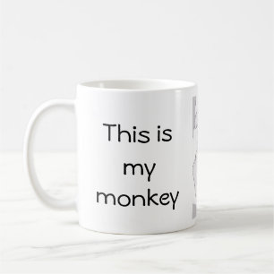 Caneca De Café macaco